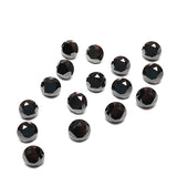1 Carat Round Cut Diamond Natural Black Diamonds Lot