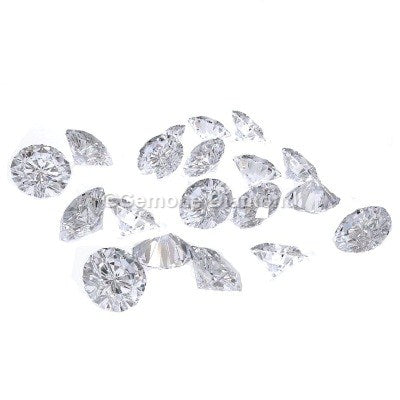 1 Ct Vvs1/2 Clarity G/H Color Round Brilliant Cut Diamonds Lot