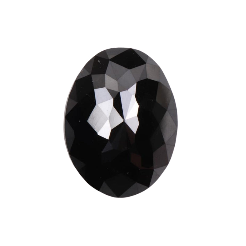 4.5 Ct Oval Shape Loose Black Diamond AA 4