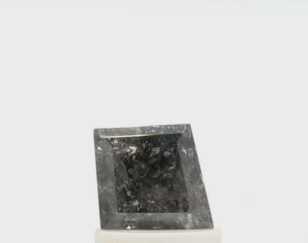 0.87 ct Kite Shape Salt and Pepper Diamond