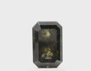 1.49 Carat Radiant Cut Salt and Pepper Diamond