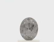 1 Ct Oval Cut Salt and Pepper Diamond