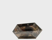 1.1 carat Shield Shape Salt and Pepper Diamond