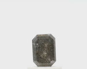 0.61 Ct Radiant Cut Salt and Pepper Diamond