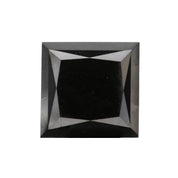 6 MM Size Princess Cut Diamond Loose Black Diamonds