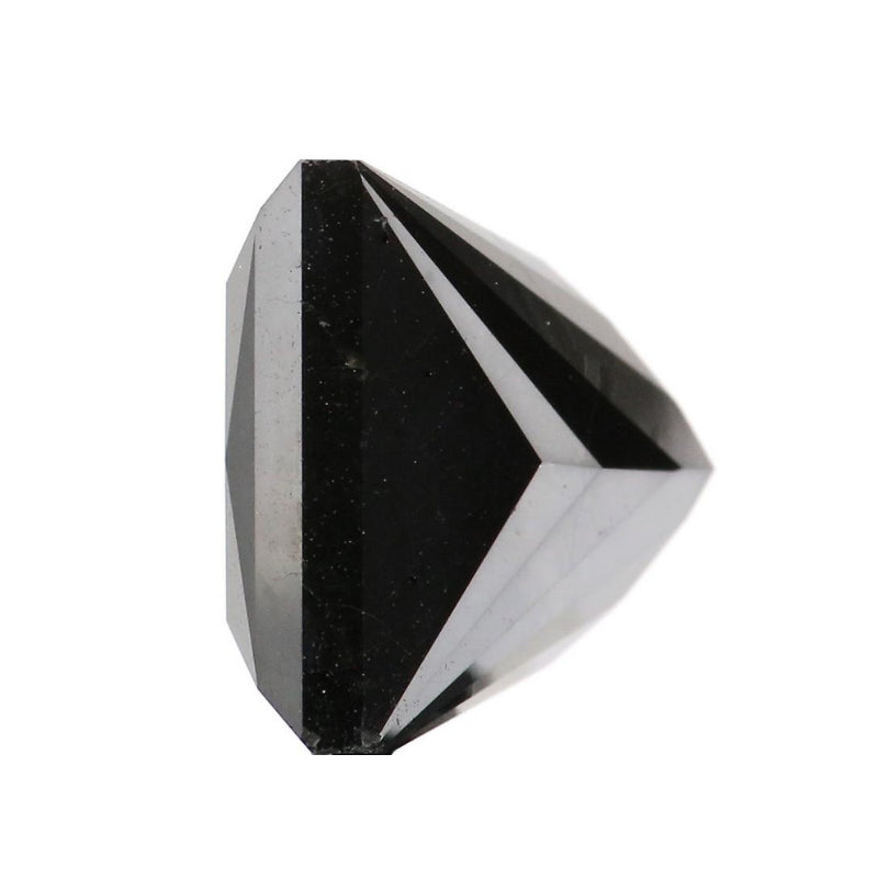 4 Ct To 5 Ct Princess Cut Natural Black Diamond