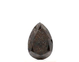 0.50 Ct Pear Shape Salt and Pepper Diamond