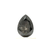 0.50 Ct Pear Shape Salt and Pepper Diamond
