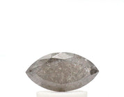 0.80 ct Marquise Cut Salt and Pepper Diamond