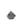 0.56 Carat Shield Cut Salt and Pepper Diamond