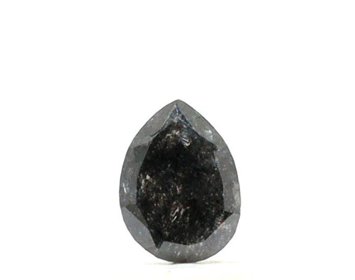 0.50 Carat Pear Shape Salt and Pepper Diamond