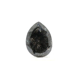 0.50 Carat Pear Shape Salt and Pepper Diamond