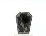 0.85 Carat Coffin Shape Salt and Pepper Diamond