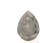 1.55 Ct Pear Shape Salt and Pepper Diamond