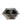 2 ct Hexagon Shape Salt and Pepper Diamond