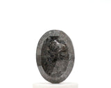 1.17ct Oval Cut Salt and Pepper Diamond