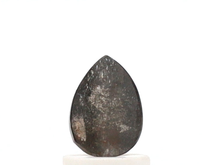 0.50 Ct Pear Cut Salt and Pepper Diamond