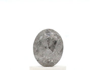 1 Ct Oval Cut Salt and Pepper Diamond