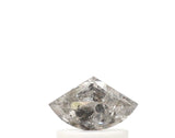 0.50 Carat Geometric Shape Salt and Pepper Diamond