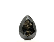 0.70 Ct Pear Cut Salt and Pepper Diamond