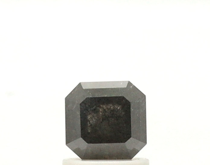 1.35 Ct Radiant Cut Salt and Pepper Diamond