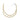 18 Inch Yellow Diamond Feceted Beads Necklace
